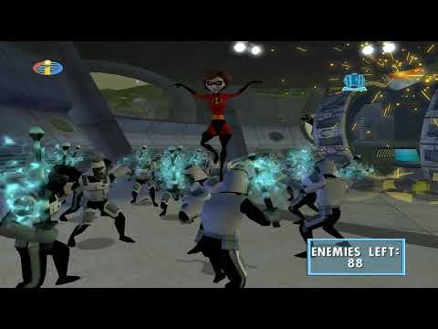 The Incredibles (PC) - 100% - Part 20 (Battle Mode as Elastigirl)