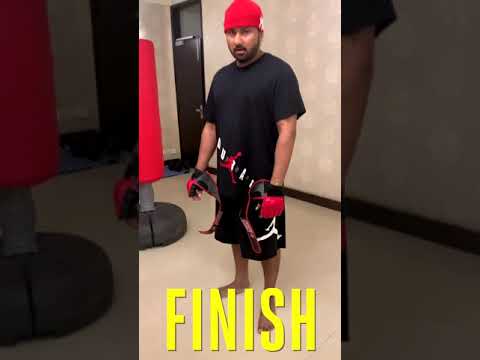 My home work out session while in lockdown — watch video