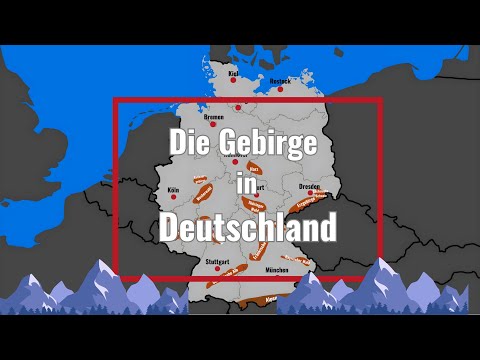 The mountains in Germany - An overview