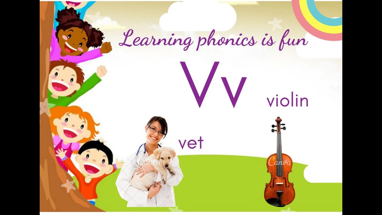 Letter v sound | worksheet on description