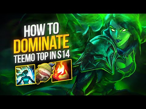 SECRET STRATEGY TO DESTROY TEEMO AS VAYNE TOP