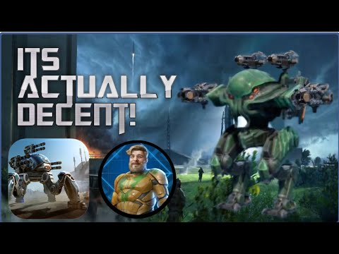 FIRST TIME RUNNING THE ARES! I LOVE IT! (War Robots)