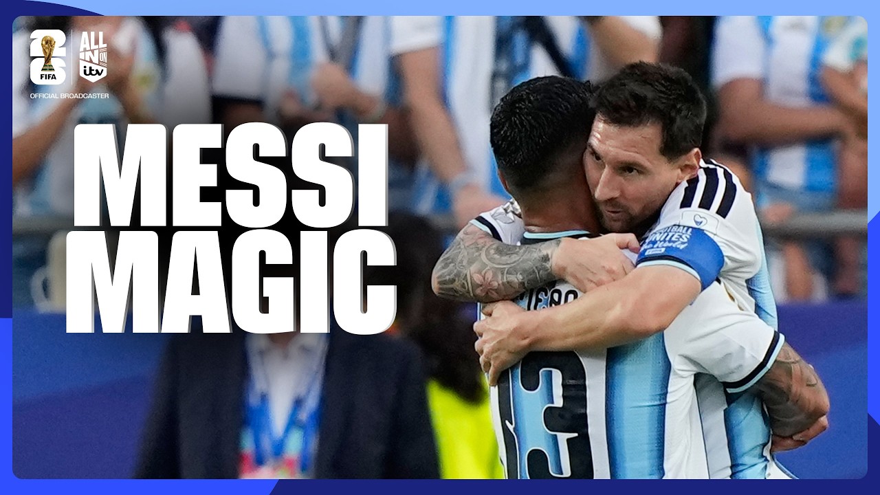 Messi scores a stunner! | Argentina v Algeria | FIFA World Cup 2026 - YouTube