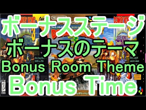 スーパードンキーコング3 謎のクレミス島「Bonus Time」