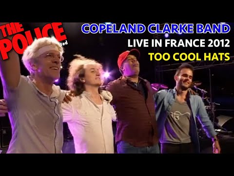 STEWART COPELAND & STANLEY CLARKE BAND - TOO COOL HATS (SETE, FRANCE 15 JUL 2012)