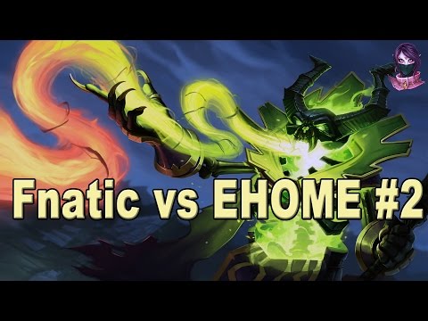 Dota 2 Fnatic vs EHOME Highlights ESL One Manila Game 2