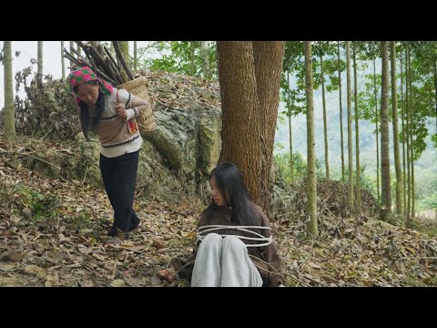 What will Ly Tieu Hong do when she discovers a homeless girl tied up in the forest?