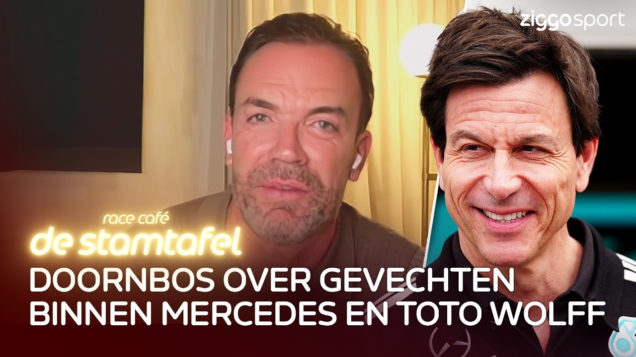 Doornbos: "Ik wil een applausje geven voor Toto Wolff!"👏| Race Café De Stamtafel 25/05/2026