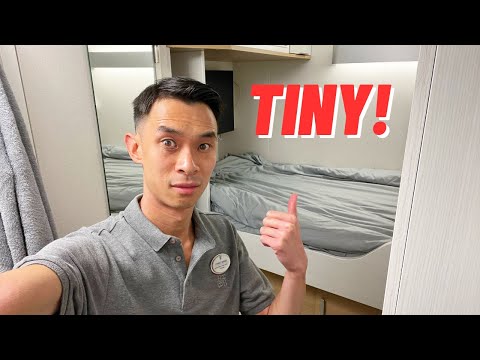 Seriously? The SMALLEST Crew Cabin Ever! | Icon Of The Seas