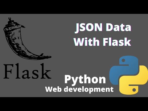 Flask tutorial #4 - JSON Data with Flask | Hindi