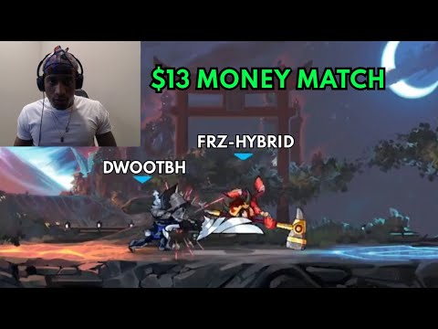 DwootBH vs FRZ-Hybrid - $13 Money Match - Special Pick - NA - Brawlhalla Show Match #53