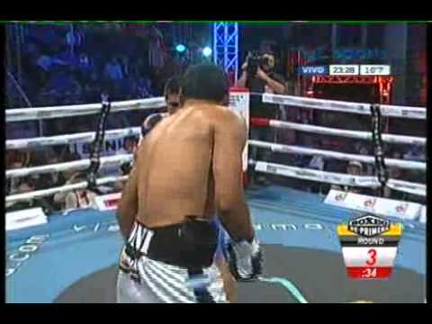 Diego A CHAVES vs Jonathan BARROS - Full Fight - Pelea Completa
