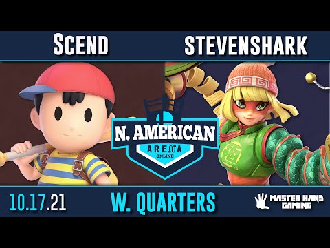 NA Arena Online 2 - Scend (Ness) Vs. stevenshark (Min Min) - W Quarterfinals