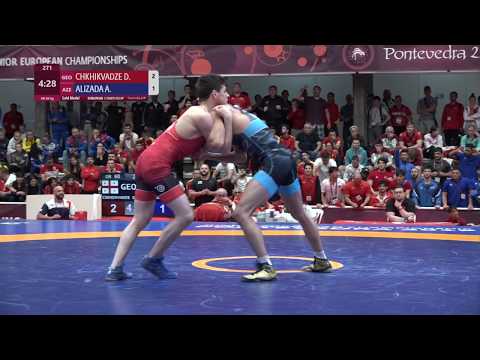 GOLD GR - 60 kg: D. CHKHIKVADZE (GEO) v. A. ALIZADA (AZE)