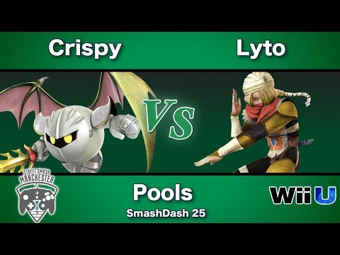 SmashDash 25 - Crispy (Meta Knight) Vs. Lyto (Sheik) - Pools