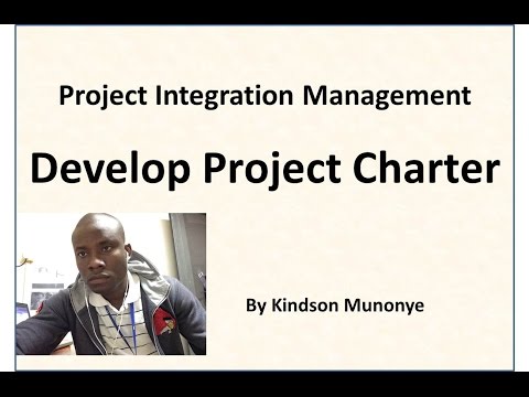 1 Project Integration Management   Develop Project Charter Video