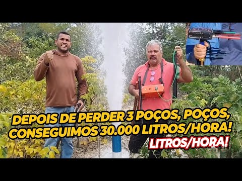 Depois de PERDER 3 POÇOS, conseguimos 30.000 LITROS/HORA em Novo Horizonte