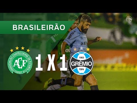 CHAPECOENSE 1 x 1 GRÊMIO - GOLS - BRASILEIRÃO 2018