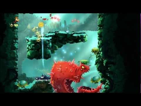 Rayman Origins (1080i HD) Walkthrough Part 61 - Poor Little Daisy - Electoons & Lum Medal