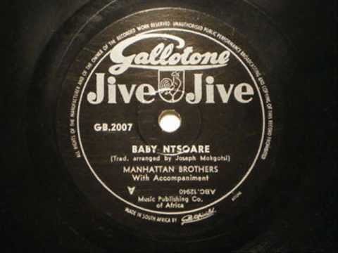 Miriam Makeba With The Manhattan Brothers - Baby Ntsoare (Gallotone GB.2007) 1954