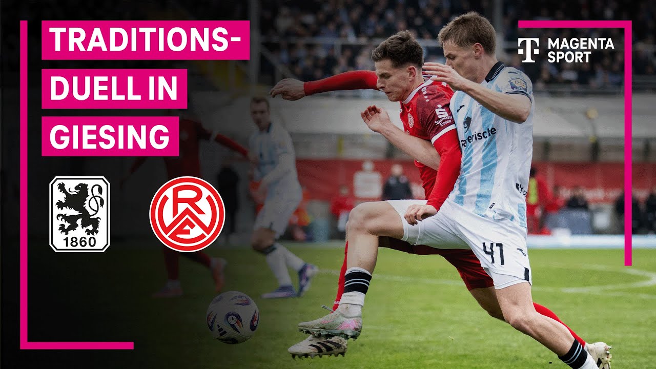TSV 1860 München vs Rot Weiss Essen Highlights