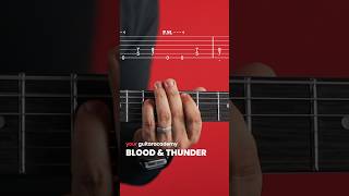 Blood and Thunder Mastodon #guitarlesson