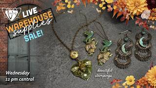 Botanical Menagerie - Jewelry Supply Warehouse Sale + Technique Demo