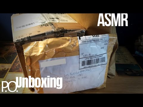 P. O. Unboxing | ASMR