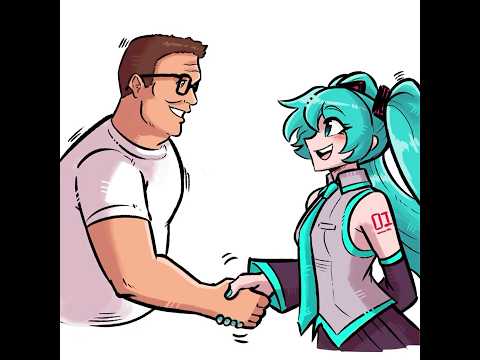 Hank Meets Hatsune [Fortnite Comic Dub] #hatsunemiku #hankhill #comicdub #fortnite #voiceacting