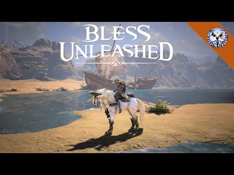 Bless Unleashed Worth Playing In 2021? Crusader Class Gameplay & Playercount {Steam F2P MMORPG}