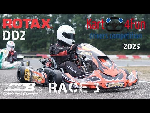 KART4FUN RACE 3 ROTAX DD2 | BERGHEM Round 2 | Championship 2025