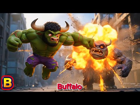 Animals Superheroes VS Monsters | Superhero Animals to the Rescue! ABC Animals Song for Kids