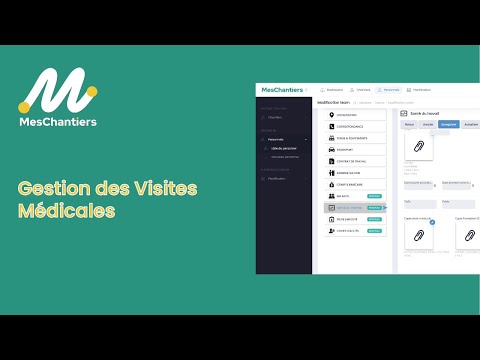 Gestion des Visites Médicales avec MesChantiers.io : Assurez le Suivi de la Santé de Vos Équipes