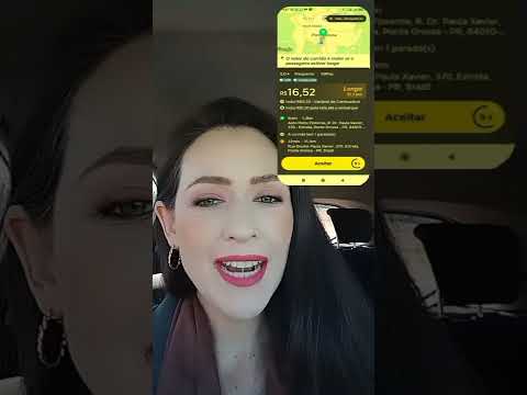 Parada aparecendo na tela de chamadas da 99 pop #99pop #uber #motoristainiciante #teladechamada