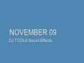 DJ Sound Effects Free For The Month Of November 2009