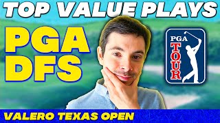 PGA DFS Picks: Best Golf DFS Value Plays for Valero Texas Open 2024