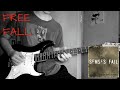 Track no.2 "Free Fall w/out a Parachute" by Senses Fail - guitar cover