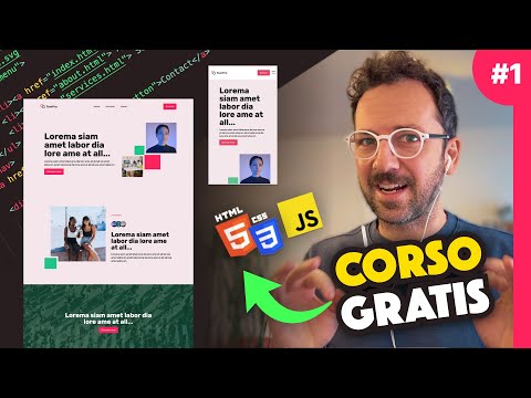 Corso Creazione Siti Web  - 1 Intro e Strumenti (Tutorial Html, Css, JS)