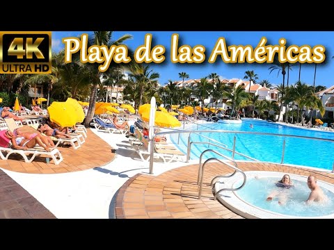 TENERIFE - PLAYA DE LAS AMÉRICAS | Tour of various Places with Perfect Weather 🌞 24°C ● March 2023