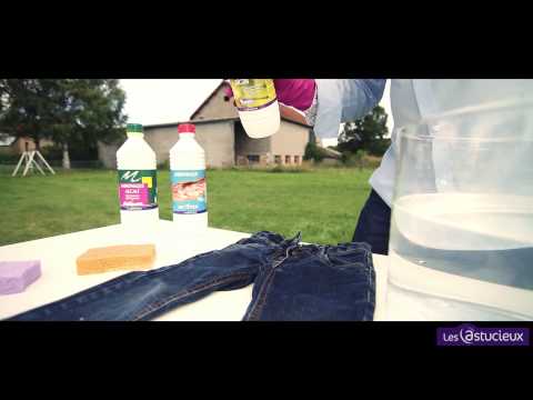 comment nettoyer des taches d'herbe