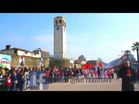 ELBASAN, ALBANIA - DAY OF SUMMER 2015 - Dita e Veres 2015 Elbasan , Festa e Luleve 2015