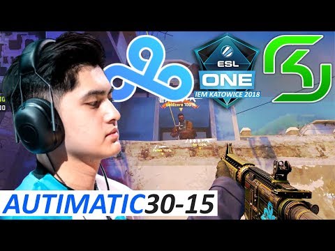 autimatic 30-15 / Cloud9 vs SK / IEM Katowice 2018 / Group A LB