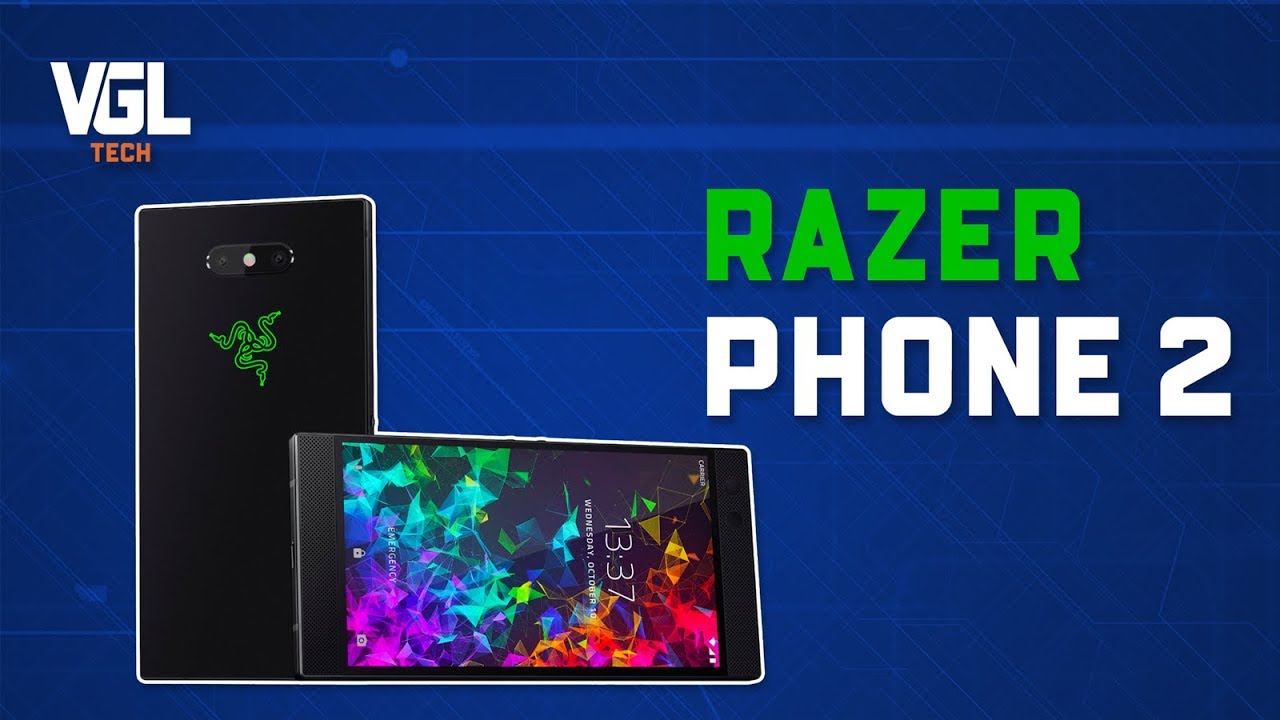 Razer Phone 2 Unboxing Initial Startup Fortnite Gameplay
