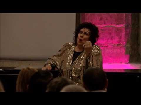 Margarita Voites sings "Ouvre tes yeux bleus" at her 80th birthday