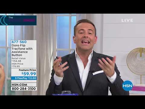 Doro Flip Tracfone with Assistance Button