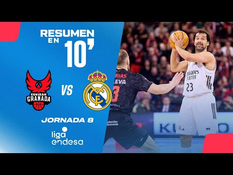 🏀Resumen en 10': Covirán Granada vs Real Madrid - Jornada 8 Liga Endesa 2025-26