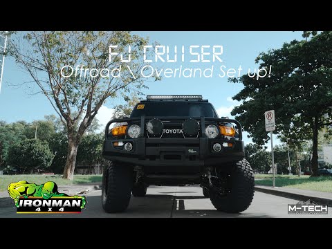 BRAND NEW FJ CRUISER MODIFIED STRAIGHT FROM DEALER! IRON MAN 4X4 | FJ OFFROAD/OVERLANDING SET UP