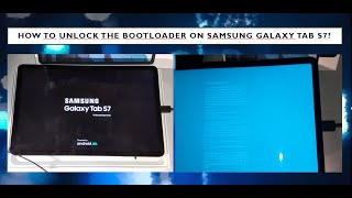 How to unlock the bootloader on Samsung Galaxy Tab S7 Android 11 #UnlockBootloader #BootloaderTablet