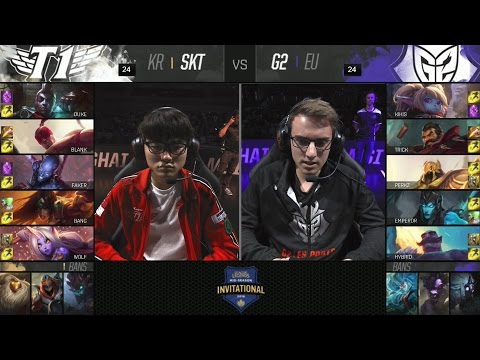 SKT vs G2 Highlights - SK TELECOM T1 vs G2 ESPORTS - 2016 MID-SEASON INVITATIONAL