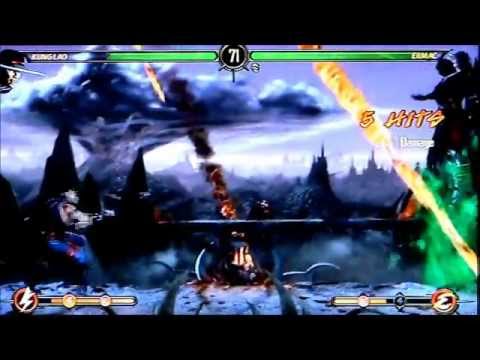 XFZ @ SuperCon2011 - MK9 Grand Final - DeathGun (KL) vs (Ermac) XFZ Léo Nirvana - pt.:1/2